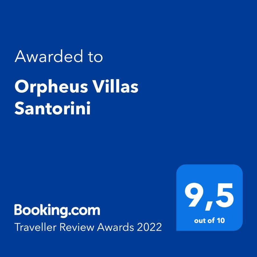 Villa Orpheus Santorini Megalohóri Kültér fotó